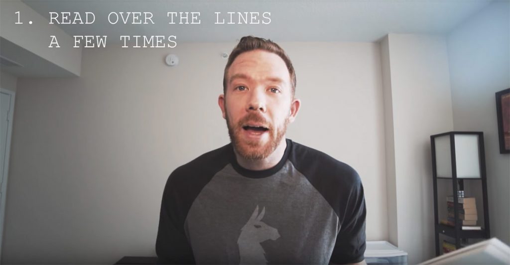 Learn a great technique that makes it easier to memorize lines of text, speeches, or even scripture.